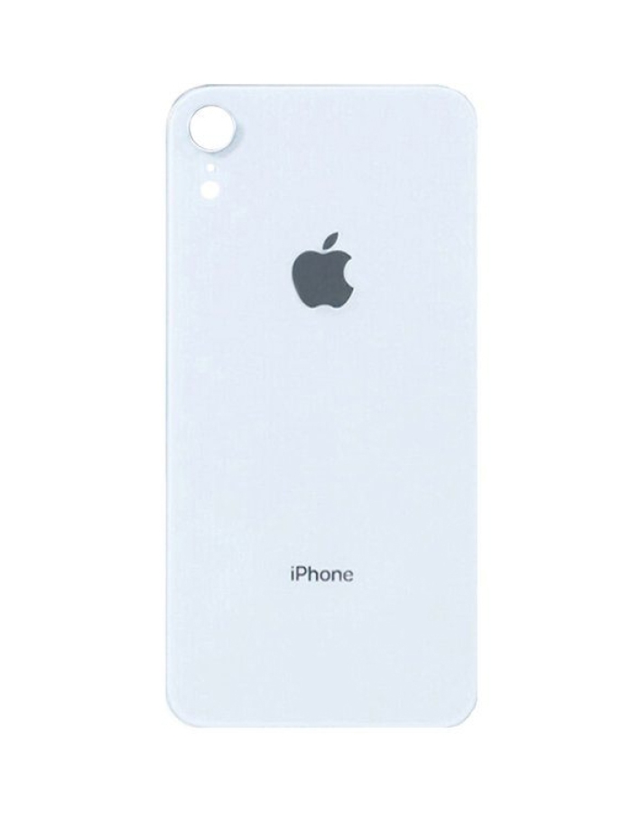 iPhone XR Pil Kapağı Arka Cam Kapak Tüm Renkler Beyaz