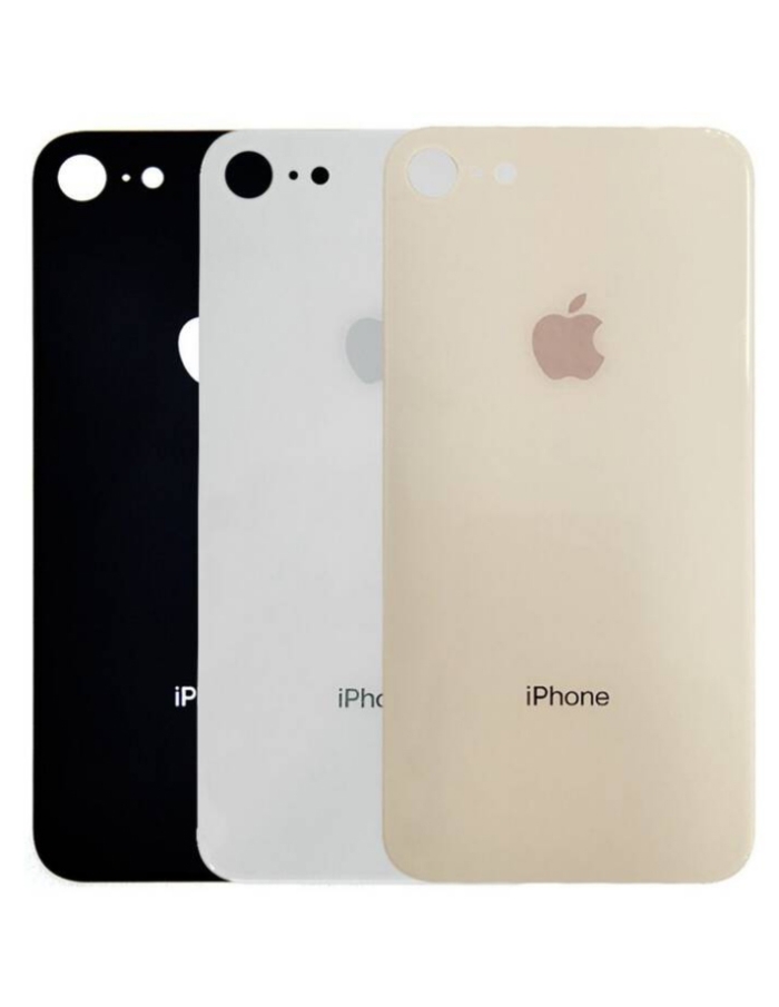 iPhone 8 Arka Kapak Pil Kapağı Tüm Renkler Siyah